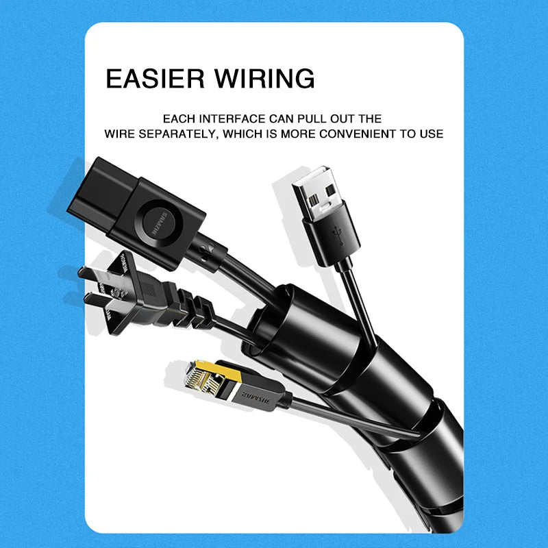 Flexible Zipper Cable Protector