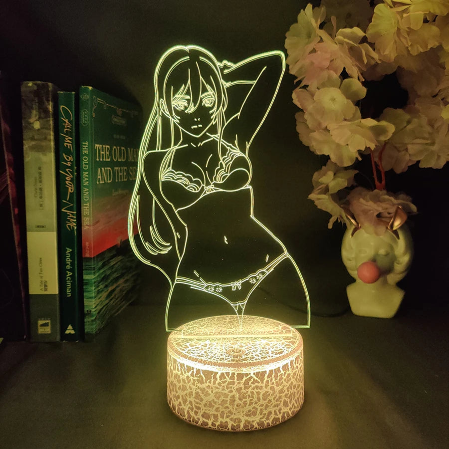 Hell's Paradise Yamada Asaemon Sagiri Anime LED Lamp