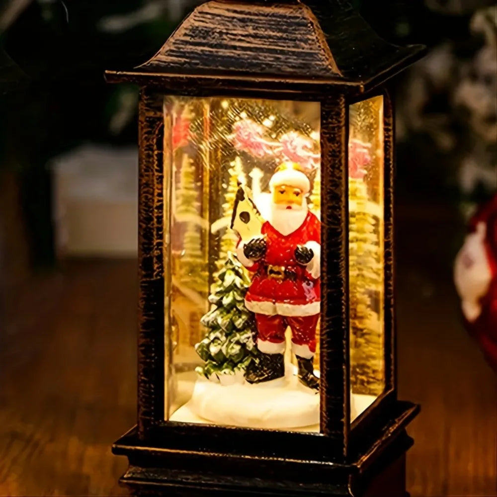 Christmas LED Lantern Night Lamp