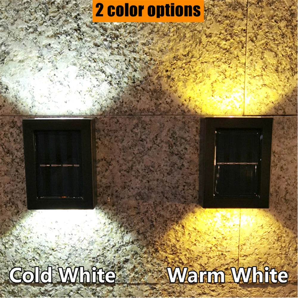 Waterproof Solar LED Wall Lamp