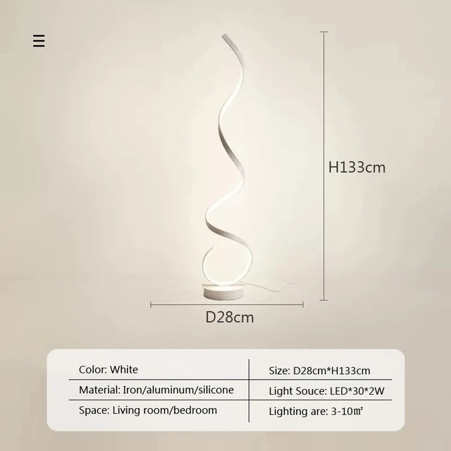 Modern Minimalist LED Floor Lamp