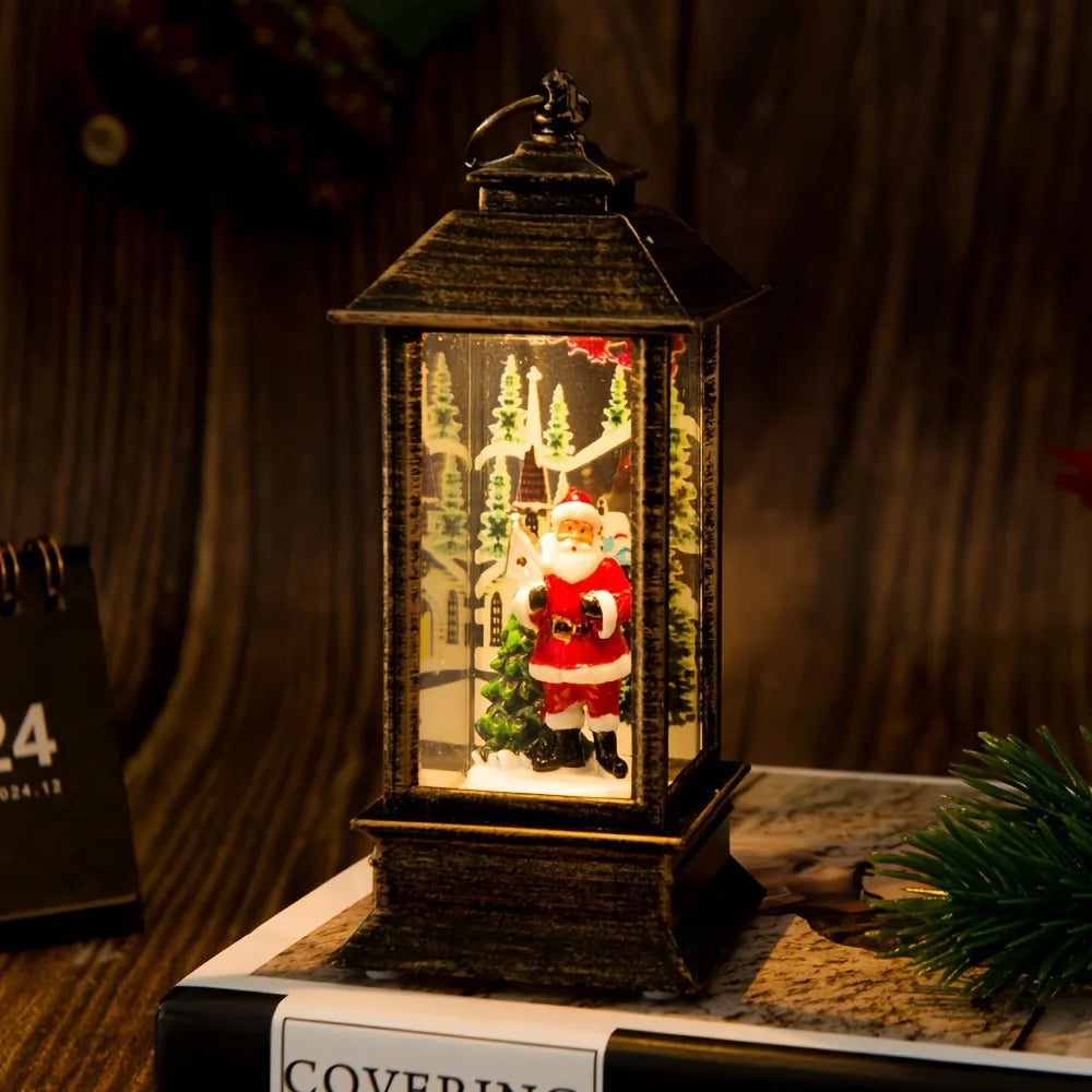 Christmas LED Lantern Night Lamp