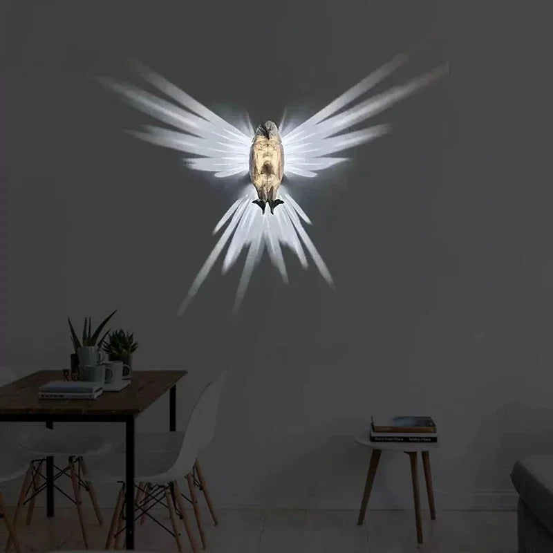 3D Owl & Eagle Shape Projector Lamp