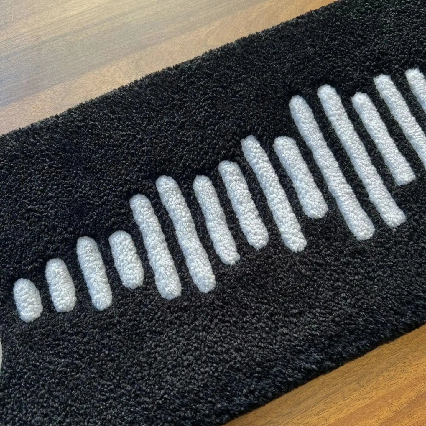 Handmade Spotify Music Code Rug