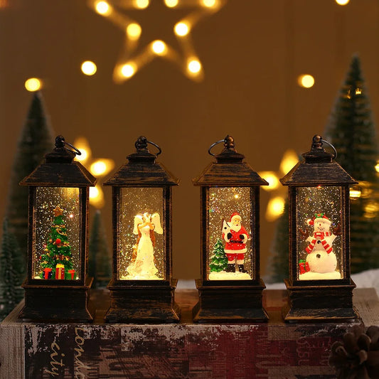 Christmas LED Lantern Night Lamp